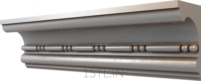 Cornice (KRN_0209-9) 3D model for CNC machine