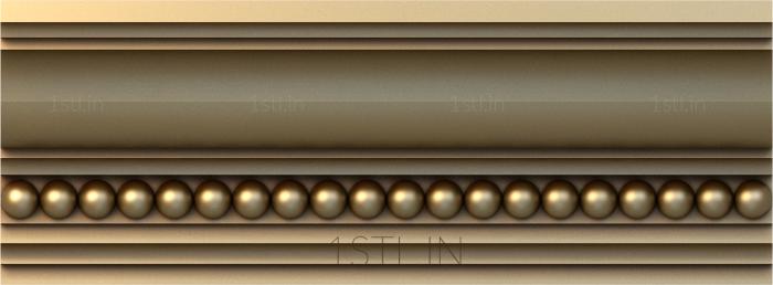 Cornice (KRN_0215-9) 3D model for CNC machine