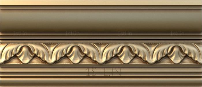 Cornice (KRN_0224-9) 3D model for CNC machine