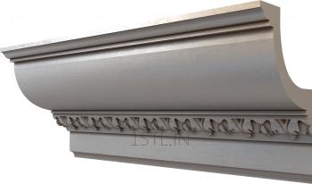 Cornice (KRN_0228-9) 3D model for CNC machine