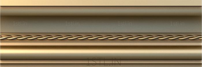 Cornice (KRN_0232-9) 3D model for CNC machine