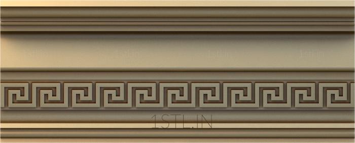 Cornice (KRN_0235-9) 3D model for CNC machine