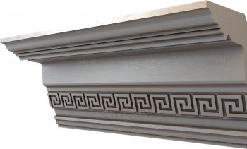 Cornice (KRN_0235-9) 3D model for CNC machine