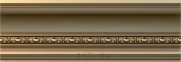 Cornice (KRN_0240-9) 3D model for CNC machine