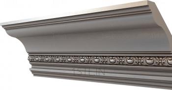 Cornice (KRN_0240-9) 3D model for CNC machine