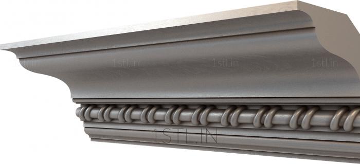 Cornice (KRN_0245-9) 3D model for CNC machine