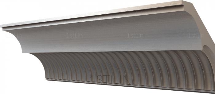 Cornice (KRN_0247-9) 3D model for CNC machine