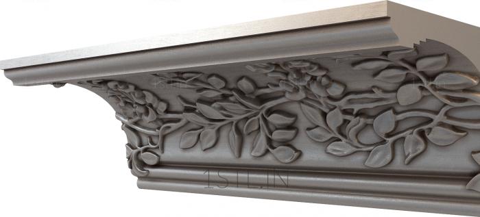 Cornice (KRN_0281-9) 3D model for CNC machine