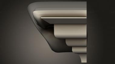 Cornice (KRN_0298) 3D model for CNC machine