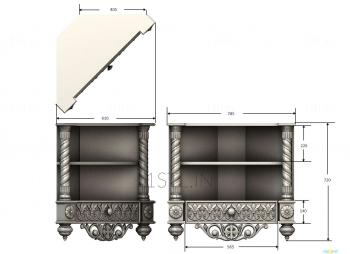 Icon case (KT_0058) 3D model for CNC machine