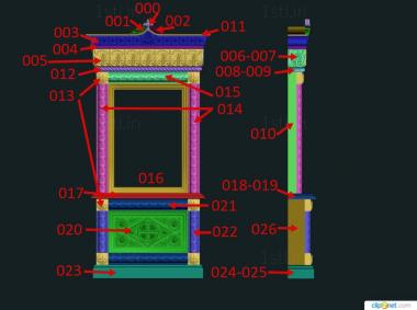 Icon case (KT_0112) 3D model for CNC machine