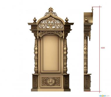 Icon case (KT_0116) 3D model for CNC machine