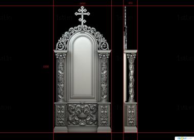 Icon case (KT_0120) 3D model for CNC machine