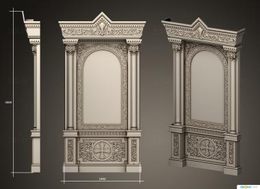 Icon case (KT_0129) 3D model for CNC machine