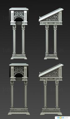 Icon case (KT_0148) 3D model for CNC machine