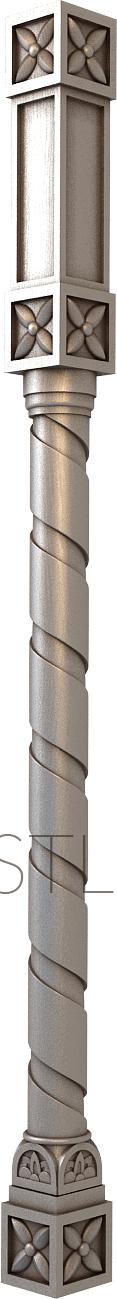 Columns (KL_0027) 3D model for CNC machine