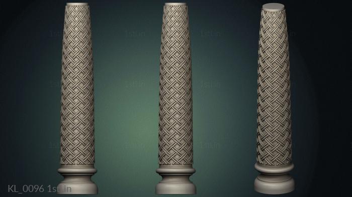 Columns (KL_0096) 3D model for CNC machine