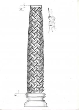 Columns (KL_0096) 3D model for CNC machine