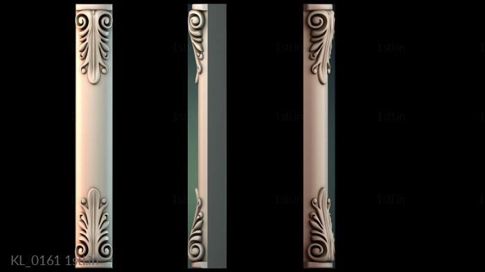कॉलम (KL_0161) सीएनसी मशीन के लिए 3D मॉडल