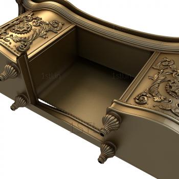 Chests of drawers (KMD_0009) 3D model for CNC machine