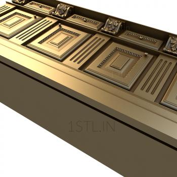 Chests of drawers (KMD_0010) 3D model for CNC machine