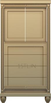 Chests of drawers (KMD_0041) 3D model for CNC machine