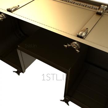 Chests of drawers (KMD_0087) 3D model for CNC machine