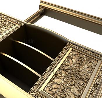 Chests of drawers (KMD_0093) 3D model for CNC machine