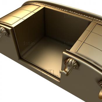 Chests of drawers (KMD_0117) 3D model for CNC machine