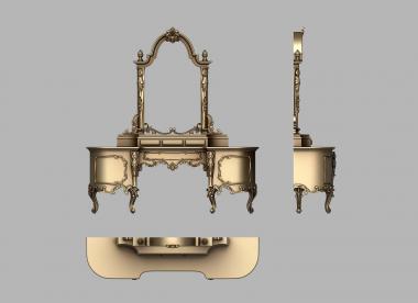 Chests of drawers (KMD_0180) 3D model for CNC machine