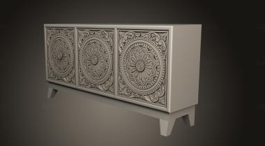 Chests of drawers (KMD_0186) 3D model for CNC machine