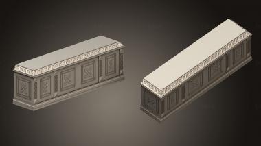 Chests of drawers (KMD_0189) 3D model for CNC machine