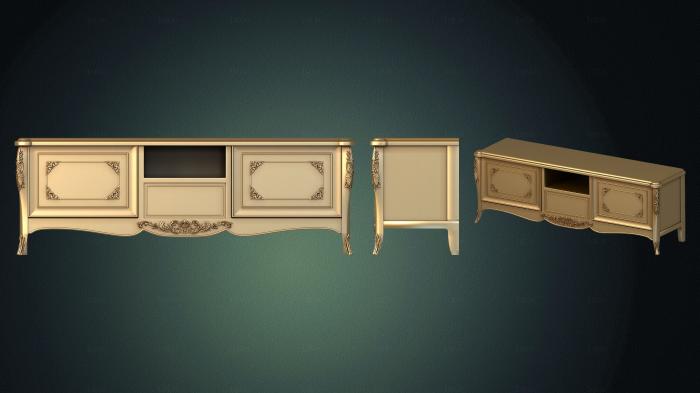 Chests of drawers (KMD_0198) 3D model for CNC machine