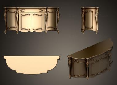 Chests of drawers (KMD_0201) 3D model for CNC machine