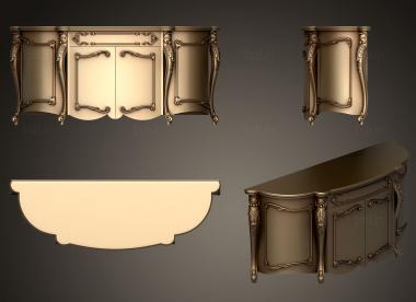 Chests of drawers (KMD_0202) 3D model for CNC machine