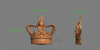 Crown (KOR_0265) 3D model for CNC machine