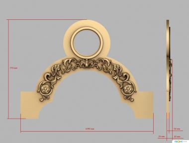 Crown (KOR_0314) 3D model for CNC machine