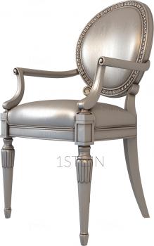 Armchairs (KRL_0012) 3D model for CNC machine