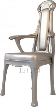 Armchairs (KRL_0044) 3D model for CNC machine