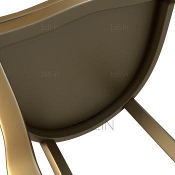 Armchairs (KRL_0049) 3D model for CNC machine