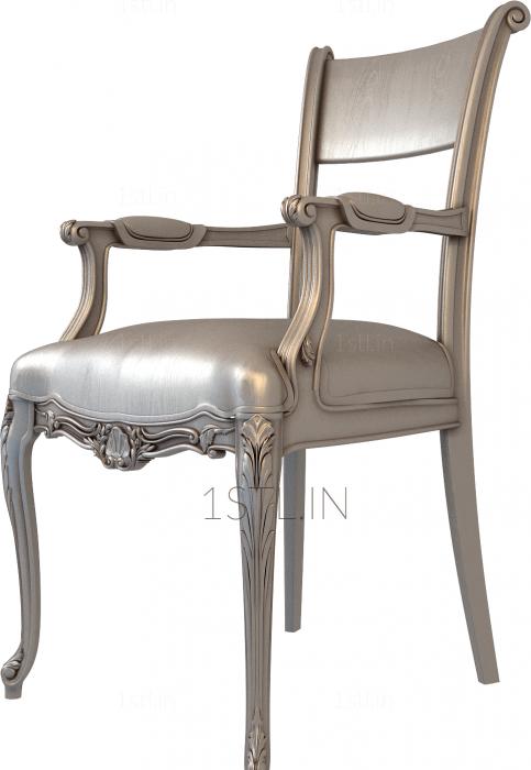 Armchairs (KRL_0088) 3D model for CNC machine