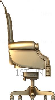 Armchairs (KRL_0094) 3D model for CNC machine