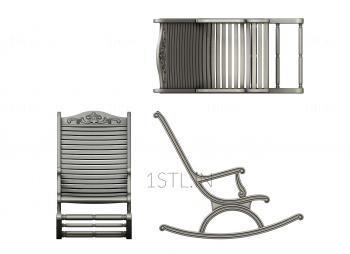 Armchairs (KRL_0110) 3D model for CNC machine