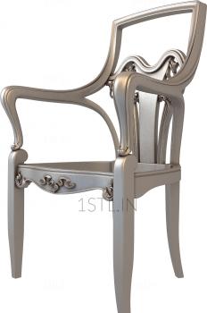 Armchairs (KRL_0117) 3D model for CNC machine