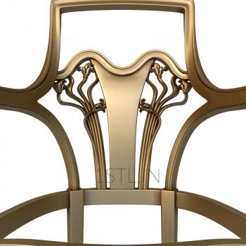 Armchairs (KRL_0117) 3D model for CNC machine