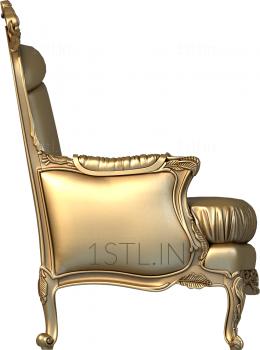 Armchairs (KRL_0123) 3D model for CNC machine