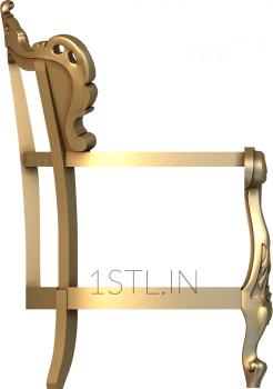 Armchairs (KRL_0137) 3D model for CNC machine