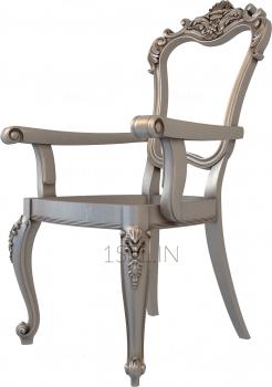 Armchairs (KRL_0161) 3D model for CNC machine