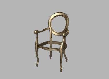 Armchairs (KRL_0171) 3D model for CNC machine