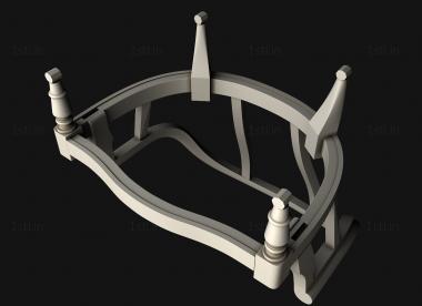 Armchairs (KRL_0182) 3D model for CNC machine